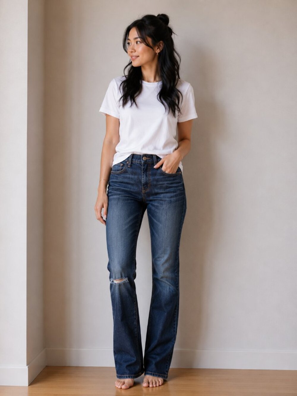 Banana Republic Women's Boyfriend Jeans - Distressed
